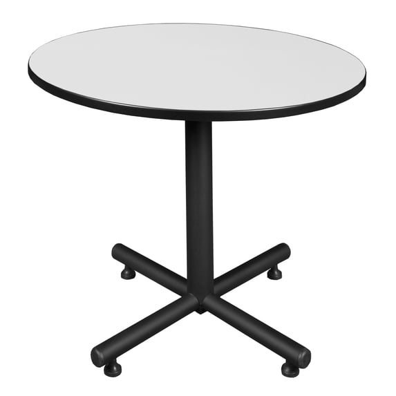 Kobe 42" Round Breakroom Table- White