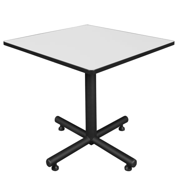 Kobe 42" Square Breakroom Table- White