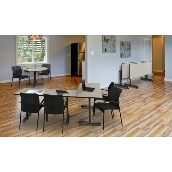 Kobe Flip Top Mobile Training Table, Multiple Sizes and Colors