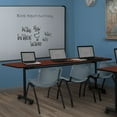 thumbnail image 1 of Regency Kobe 84 x 24 in. Flip-Top Training Nesting Table- Cherry, 1 of 6