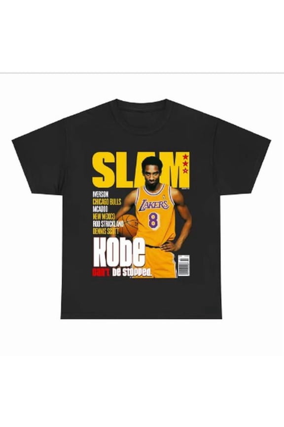 Kobe Brayant Slam Cover Tee, Kobe Can't Be Stopped Lover Basketball Unisex T-shirt, Gift For Him/Her