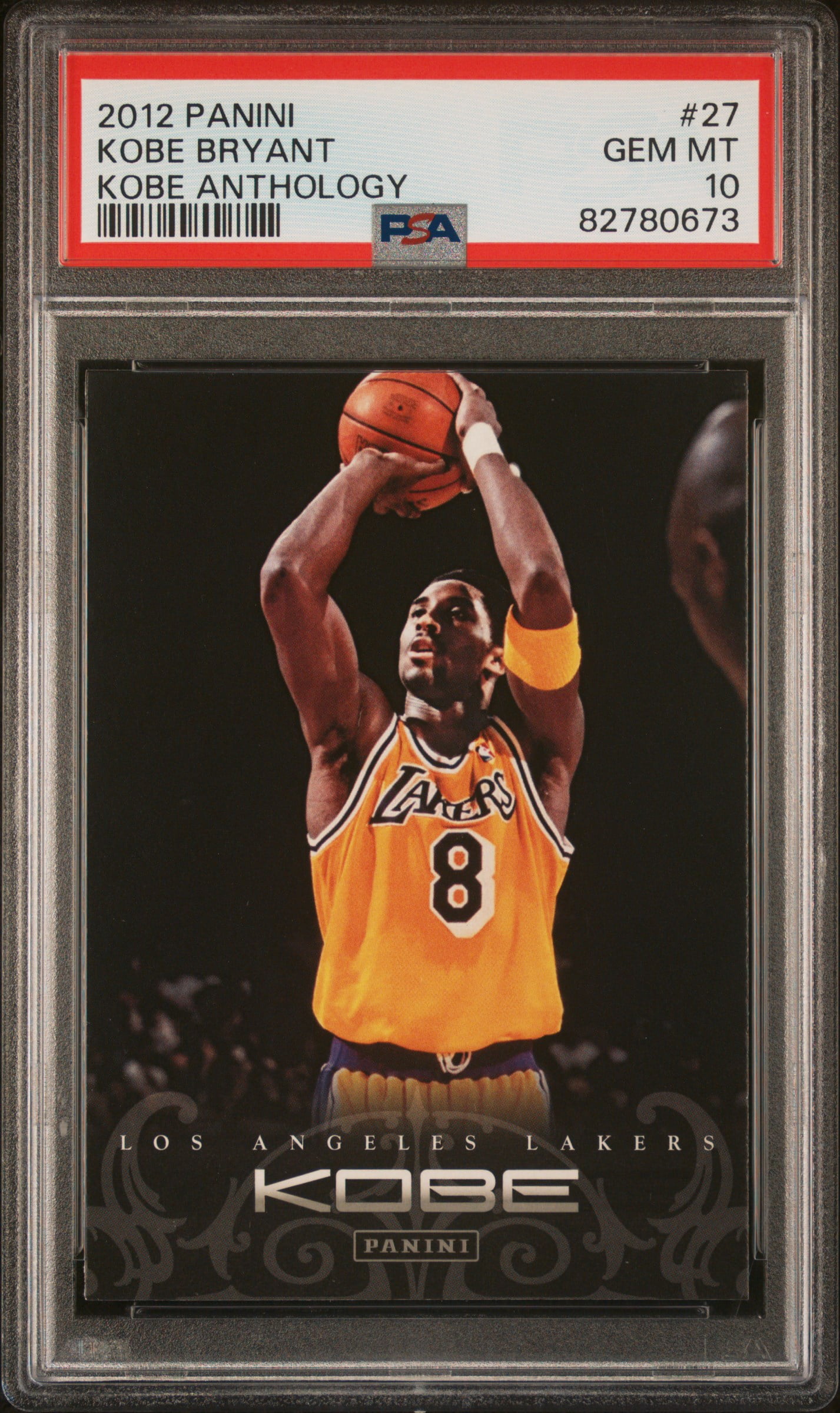 kobe bryant anthology cards