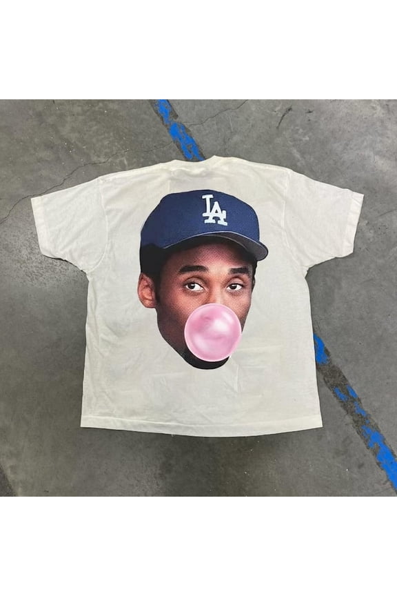 Kobe Bryant 8 24 Face Lakers Dodgers Championship T Shirt S-3XL