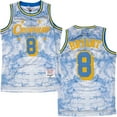 thumbnail image 1 of Kobe Bryant #8 X Nipsey Hussle Crenshaw Headgear Classics Basketball Mesh Jersey (XX-Large, Blue Marble), 1 of 5
