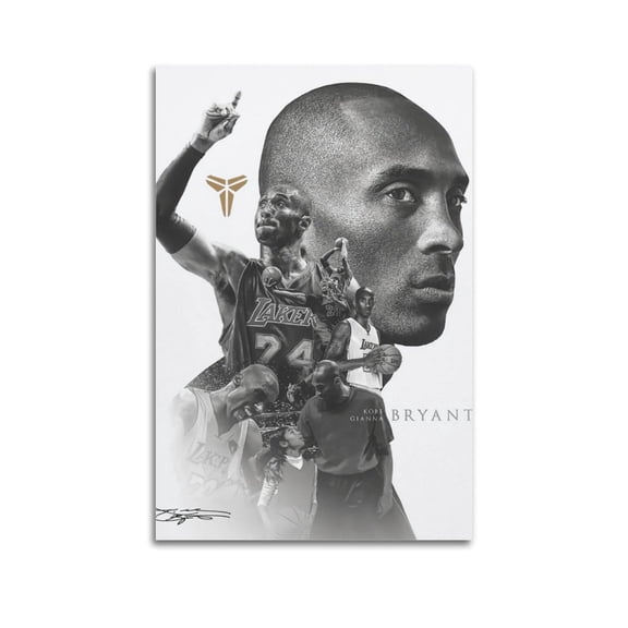 Kobe Bryant Anime Star Music Picture Wall Art Painting Canvas Posters Artworks Gift Room Aesthetic