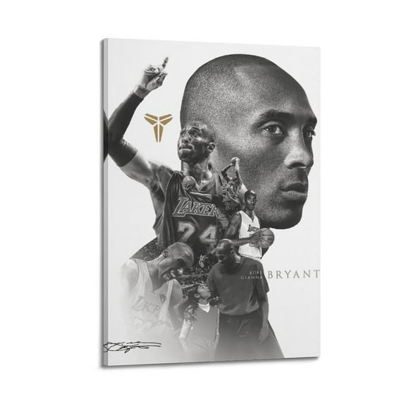 Kobe Bryant Anime Star Music Picture Wall Art Painting Canvas Posters Artworks Gift Room Aesthetic