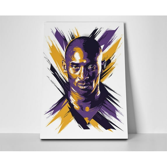 Kobe Bryant Artwork Poster or Wrapped Canvas