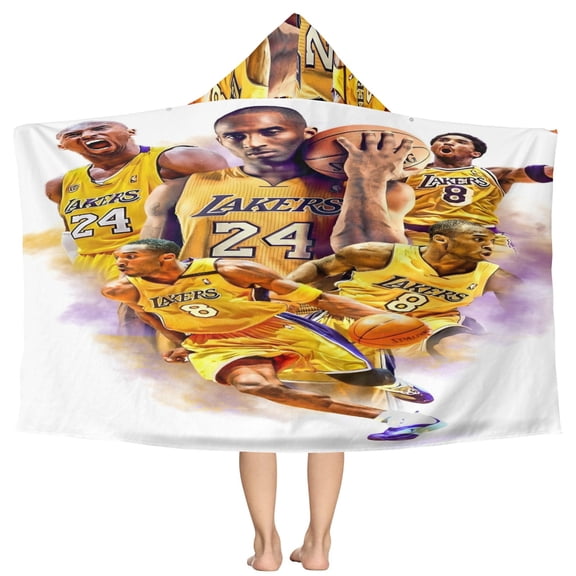 Kobe Bryant beach Cape Towel.Children's version 30inx50in.