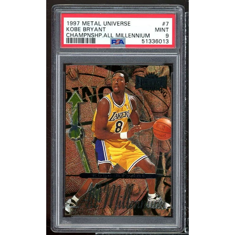 Kobe Bryant Card 1997-98 Metal Universe Championship All 