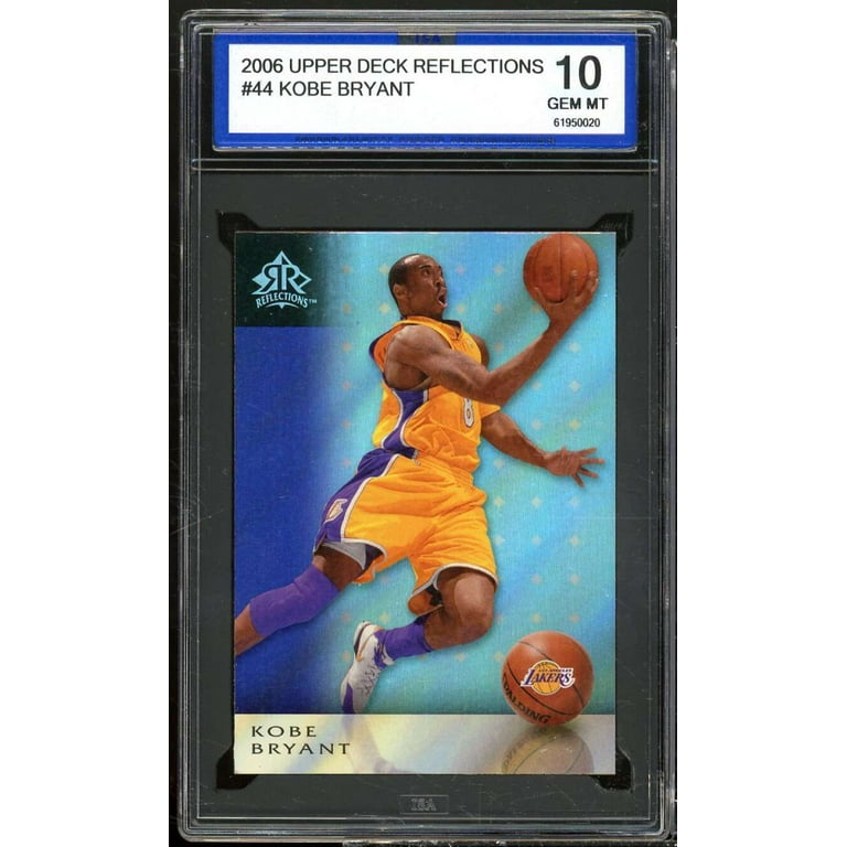 Kobe Bryant Card 2006-07 Upper Deck Reflections #44 ISA 10