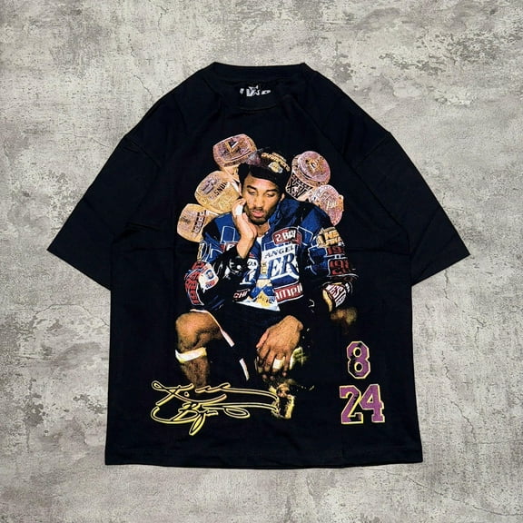 Kobe Bryant Championship Shirt, Vintage Unisex T-Shirt, For Fan Sport Tee