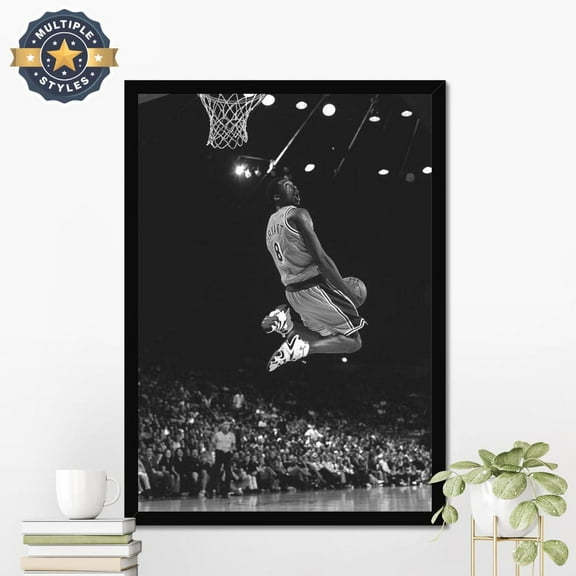 Kobe Bryant, Kobe Bryant Wall Art, Basketball, Vintage Nba, Nba Wall Art, Motivational Sport #2063, Unframed Poster Size 24x36