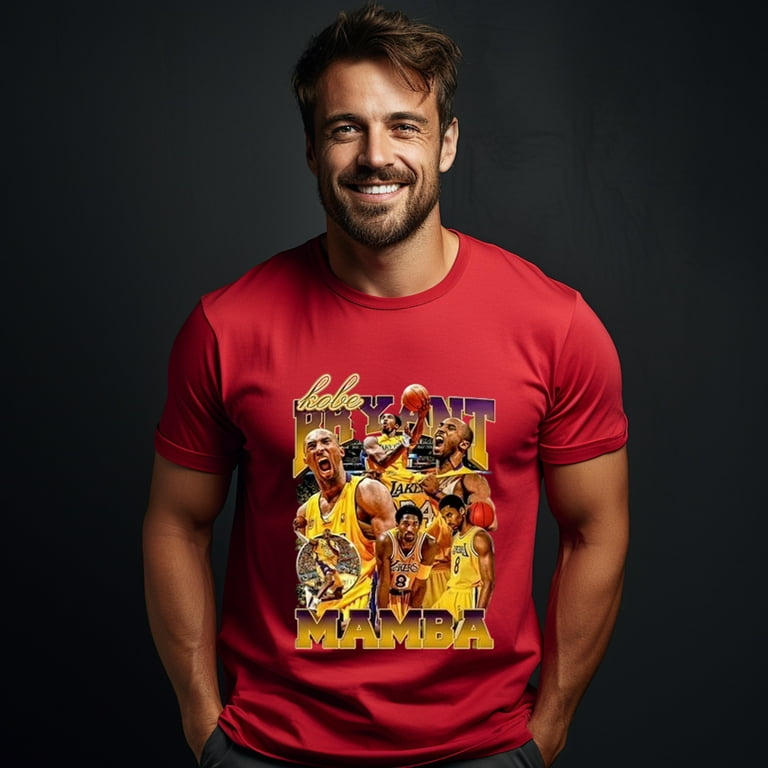 Red kobe shirt store