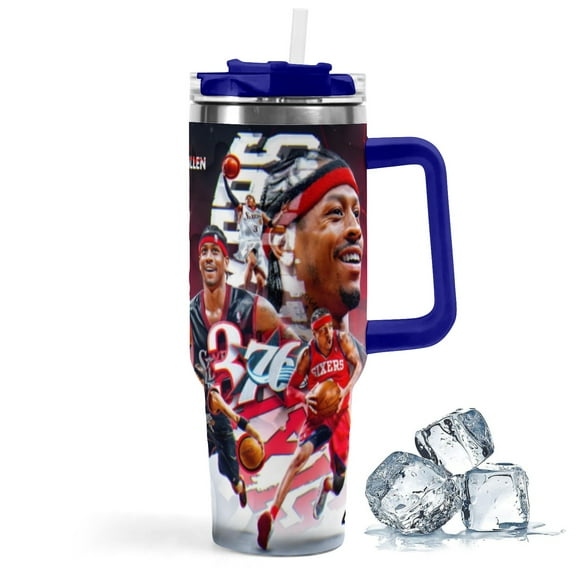 Kobe Bryant Large capacity car cup has an iconic print, is durable with insulation.