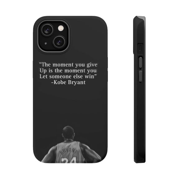 Kobe Magnetic iPhone Case, Black Mamba Phone Case