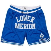 Kobe Bryant Mens Headgear Classics Lower Merion High School Basketball Shorts -Large, Light Blue
