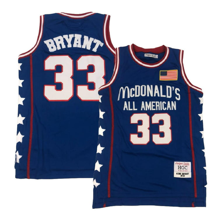 Kobe Bryant Mcdonald's All American Blue Jersey (L), Size: Large