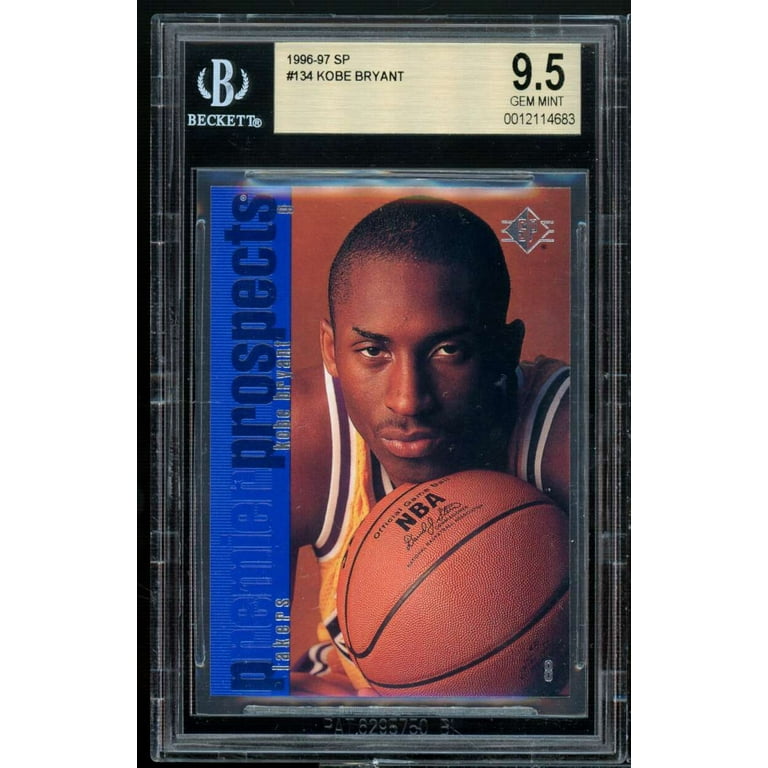 Kobe Bryant Rookie Card 1996-97 SP #134 BGS 9.5 - Walmart.com