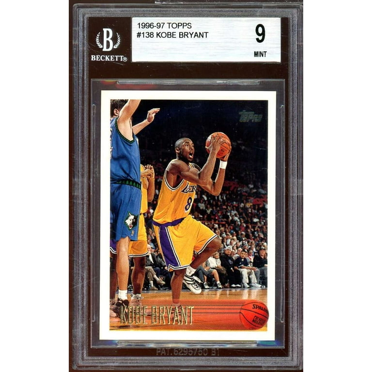 Kobe Bryant 1996 Topps good Rookie Card