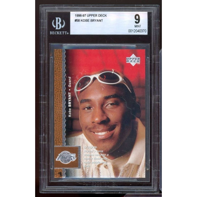 KOBE BRYANT　ROOKIE CARD　1996　UPPER　DECK 1996 KOBE BRYANT ROOKIE CARD Upper Deck Collectors Choice