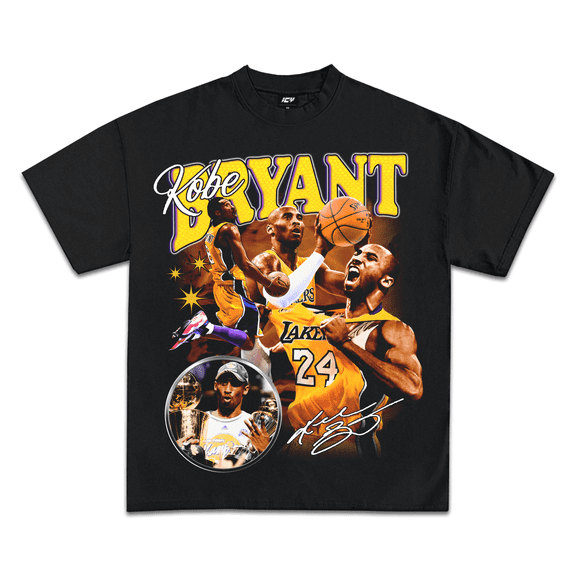 Kobe Bryant Signature Vintage Basketball T Shirt, Unisex Tee