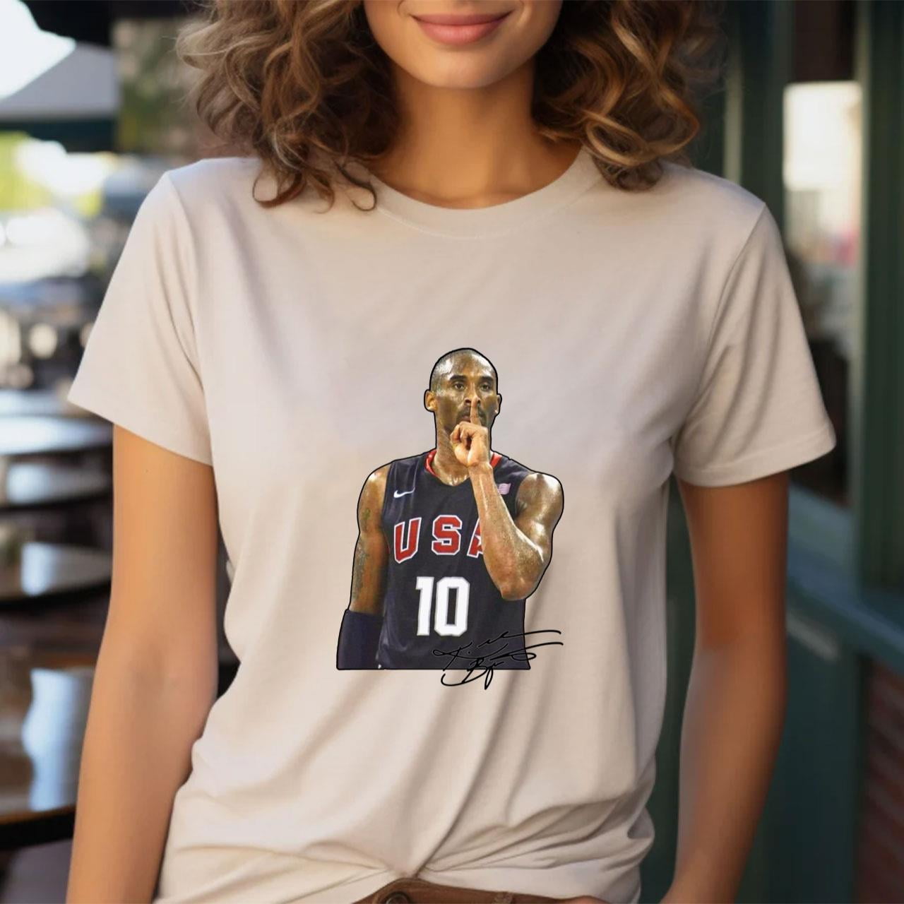 Kobe Bryant Team USA Vintage Tee