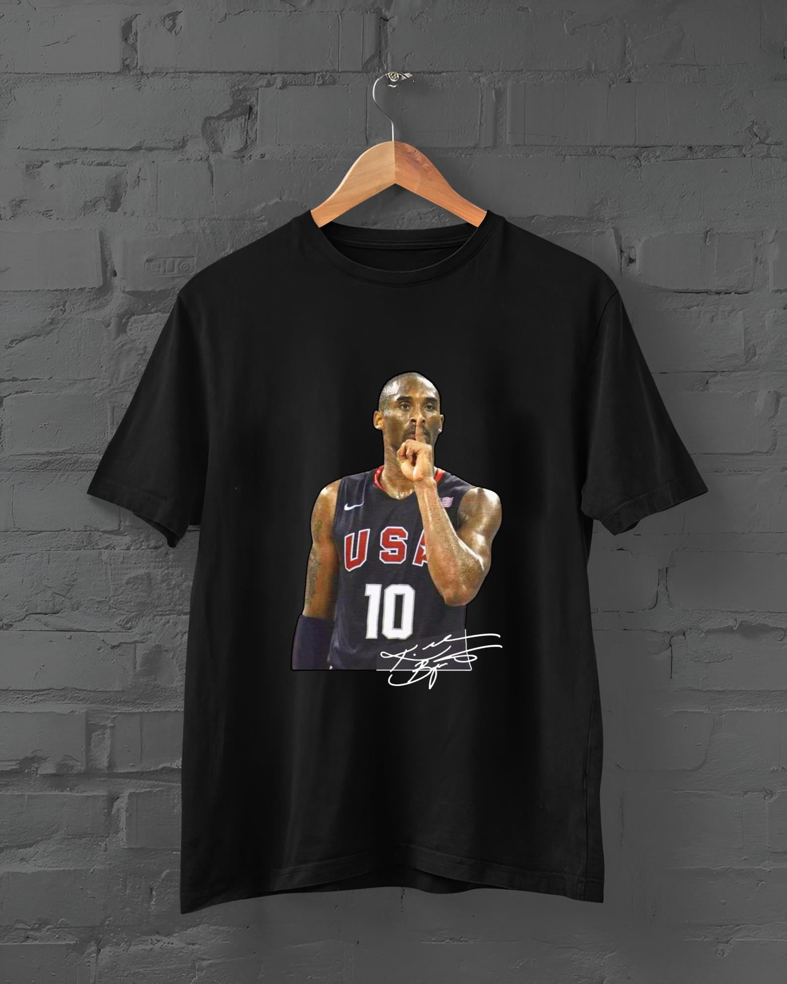 Kobe Bryant Team USA Vintage Tee
