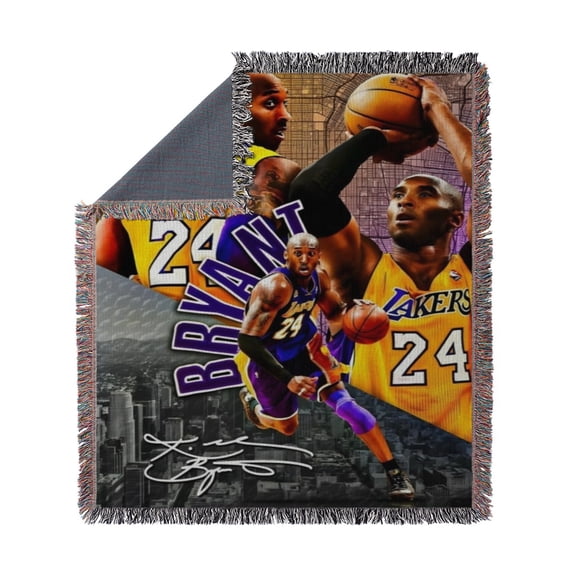 Kobe Bryant Woven Blanketprinting suitable for use as a nap blanket or an air-conditioned leisure blanket.51.18"70.87"130x180cm