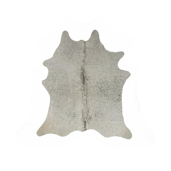 Natural Kobe Cowhide Rug | Light grey | 5'x7'