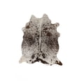 thumbnail image 1 of Natural Kobe Cowhide Rug | S & p white/chocolate | 5'x7', 1 of 3