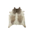 thumbnail image 1 of Natural Kobe Cowhide Rug | S & p taupe/white | 5'x7', 1 of 3