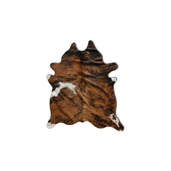 Natural Kobe Cowhide Rug | Classic brindle | 5'x7'