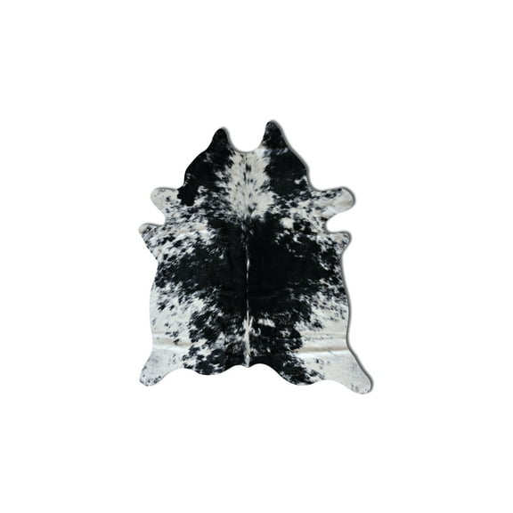 Natural Kobe Cowhide Rug | S & p black/white | 5'x7'