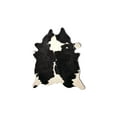 thumbnail image 1 of Natural Kobe Cowhide Rug | Black & white | 5'x7', 1 of 6