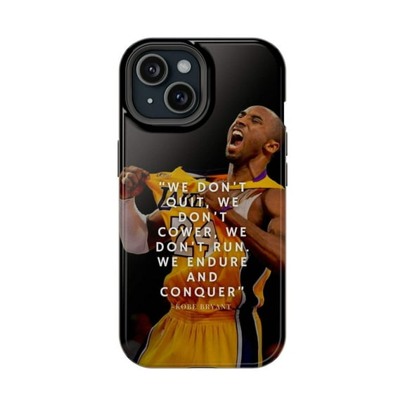 Kobe Magnetic iPhone Case, Black Mamba Phone Case