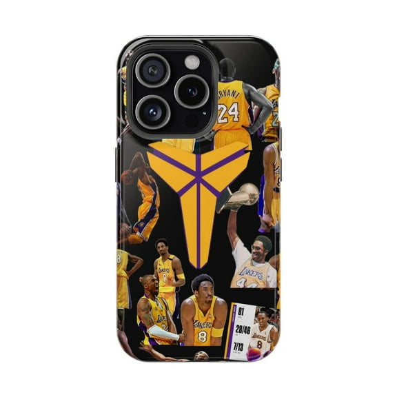 Kobe Magnetic iPhone Case, Black Mamba Phone Case