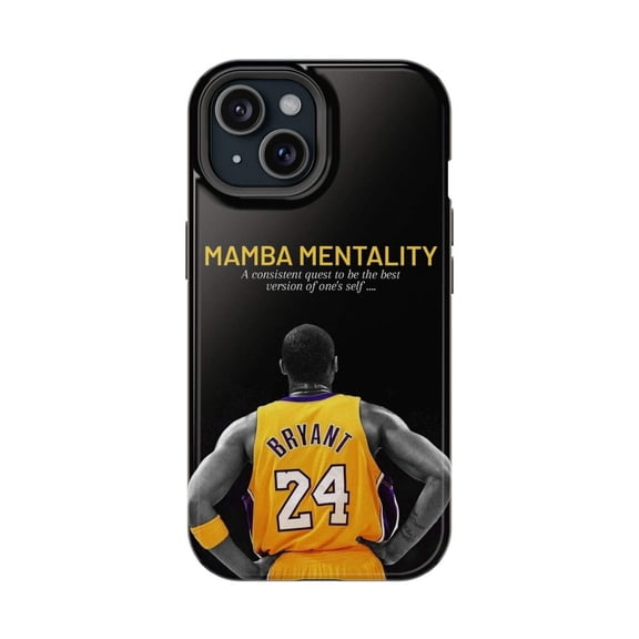 Kobe Magnetic iPhone Case, Black Mamba Phone Case
