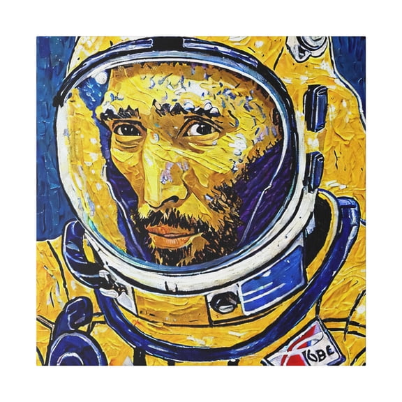 Kobe Spacesuit Canvas Wall Art - Pop Art by Stephen Chambers