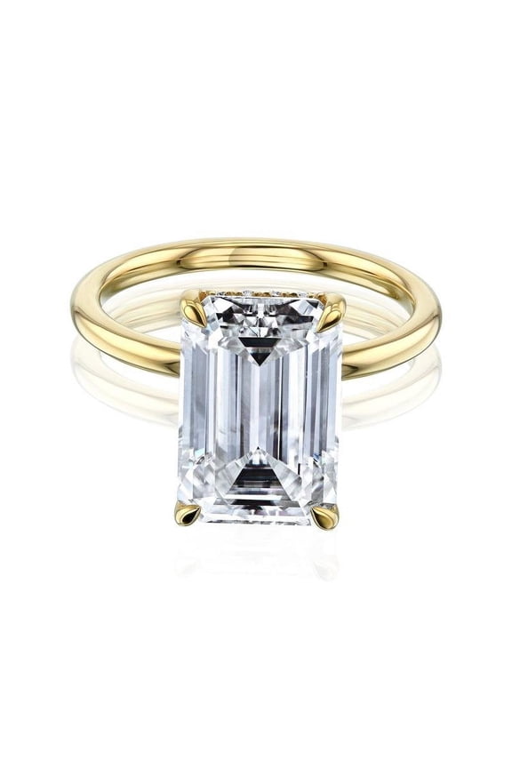 14k Gold Elliot Ring DEF/VS, DEF/VS