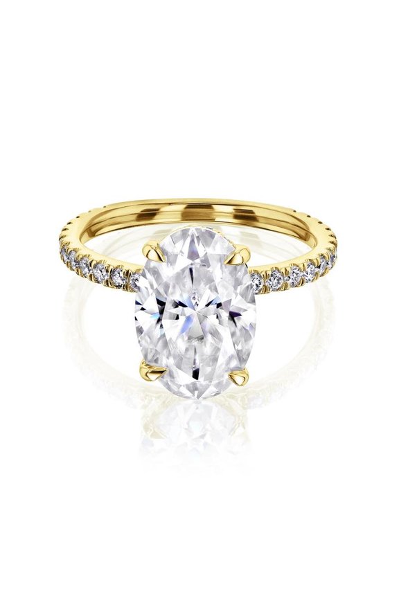 14k Gold Odette Ring FG/VS, DEF/VS