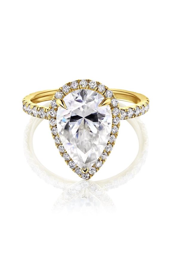 14k Gold Paige Ring DEF/VS, DEF/VS