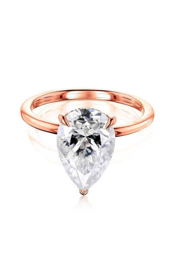14k Gold Piper Ring FG/VS, DEF/VS