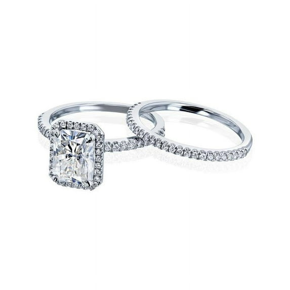 Kobelli 14k Gold Rhona Moissanite Bridal Set GH/VS, DEF/VS
