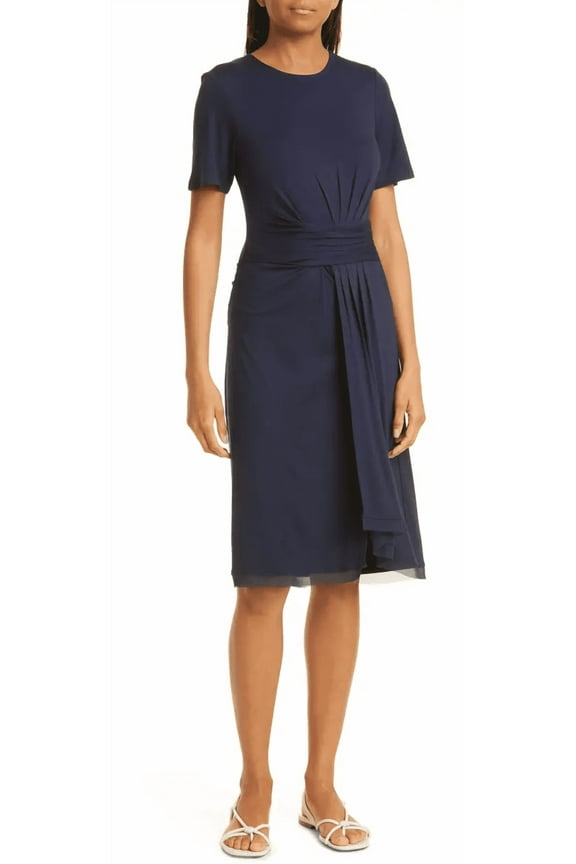 NAVY Women's Michaela Ruched Dress, US Medium