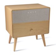 Koble Ralph Height-Adjustable Smart Side Table, 23"H x 19"W x 10-7/8"D, Oak