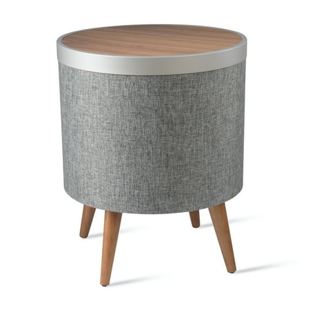 Koble - Zain Smart Side Table with Speaker - Walnut