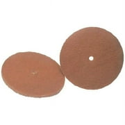 Koblenz 6'' Cleaning Pads - Tan - 6" Diameter - 2/Pack x 6" Diameter - Nylon Fiber - Tan