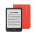 thumbnail image 1 of Kobo Clara BW eReader with Case Bundle (Cayenne Red SleepCover, Case Bundle), 1 of 5