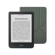 Kobo Clara BW eReader with Case Bundle Misty Green SleepCover, Case Bundle
