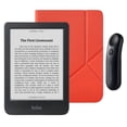 thumbnail image 1 of Kobo Clara BW eReader with Cayenne Red SleepCover & Black Remote Bundle, 1 of 8